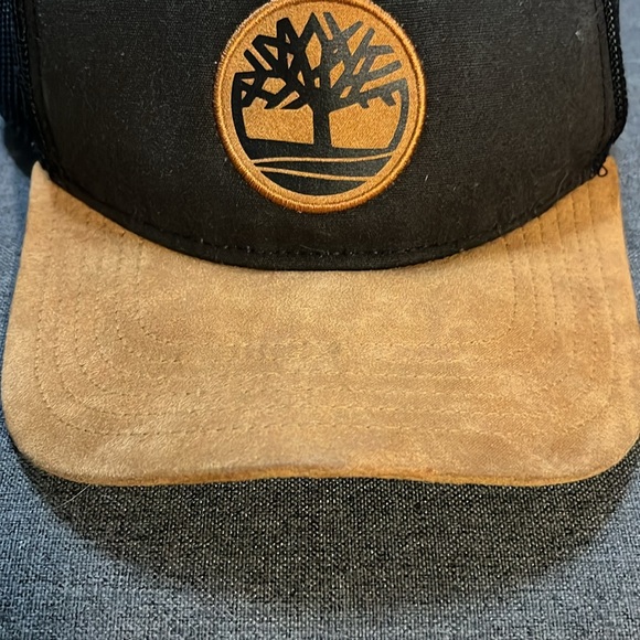Timberland black/tan logo snapback - Picture 4 of 5